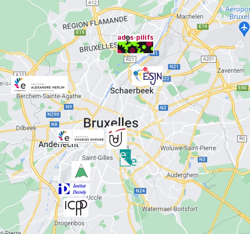 Carte Transition Insertion Bruxelles 